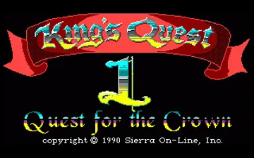 King's Quest - Quest for the Crown screen shot title